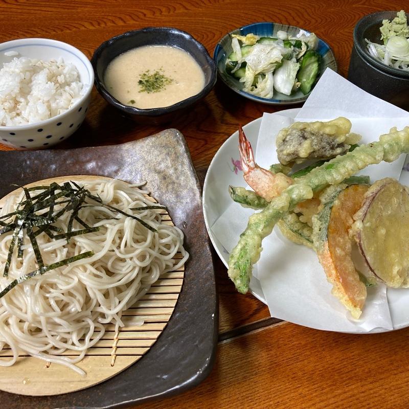 天ざるセット(美乃福 )