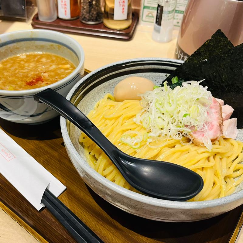 わたる つけ麺　大盛り(麺や わたる 大手町パークビルディング店)