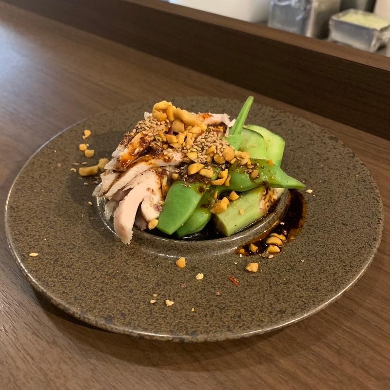 恵那鶏のよだれ鶏(中華×バル451)