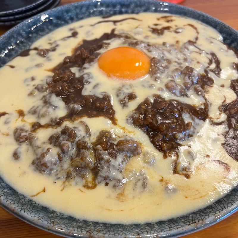 スパイシーキーマカリィー豆乳チーズトッピング(カリィ酒場エクソダス)