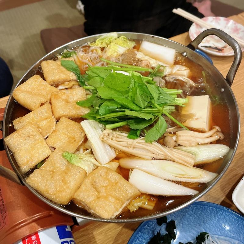 せり鍋(割烹 味とめ （あじとめ）)