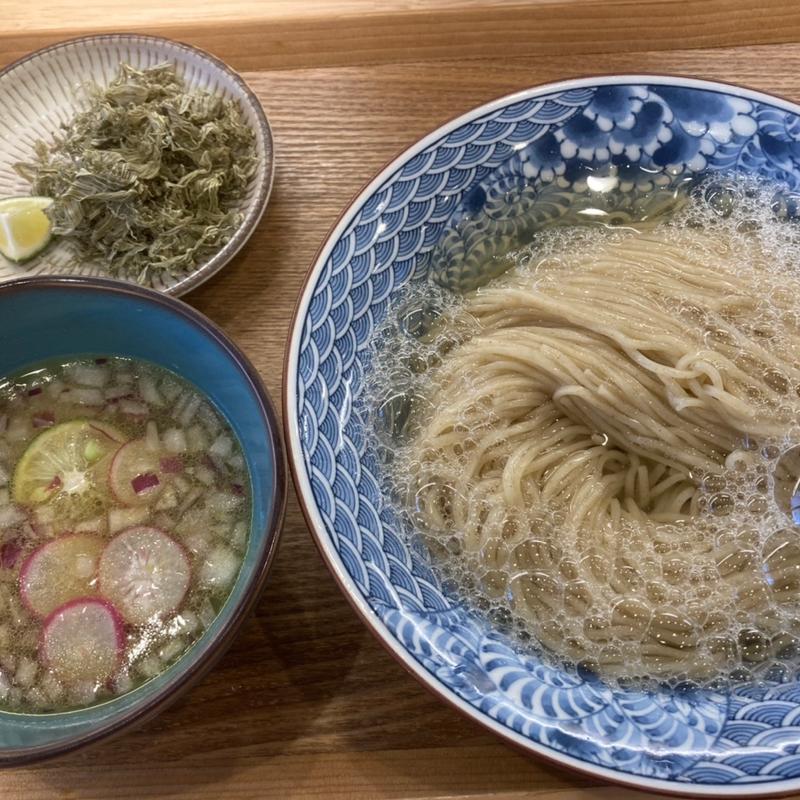 魯山人つけ麺(潮)(だしと小麦の可能性 だしかの)
