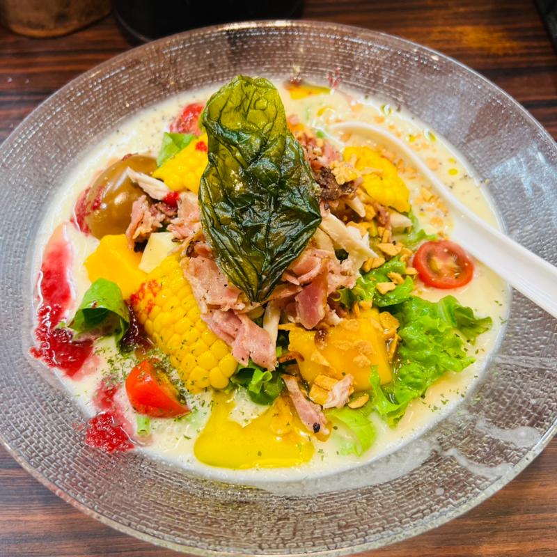 あけどや夏〜目ん 第5弾 フレッシュ野菜の冷製どや〜ジュ麺(らー麺 あけどや )