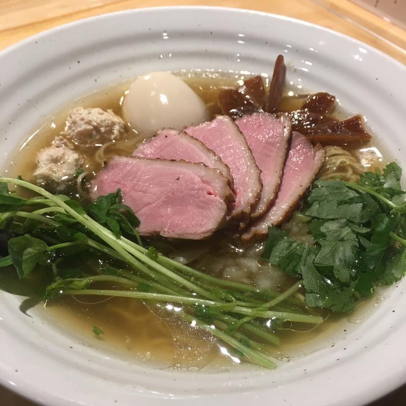 特製塩ラーメン(鴨だしらぁ麺 轟)