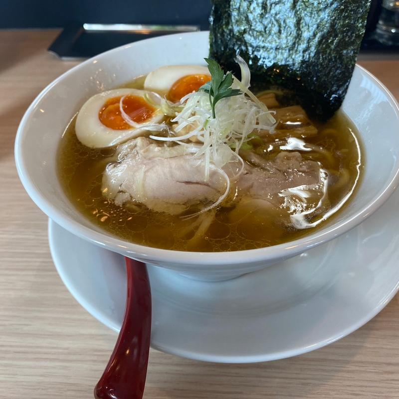 あっさり煮卵ラーメン(鶏華)