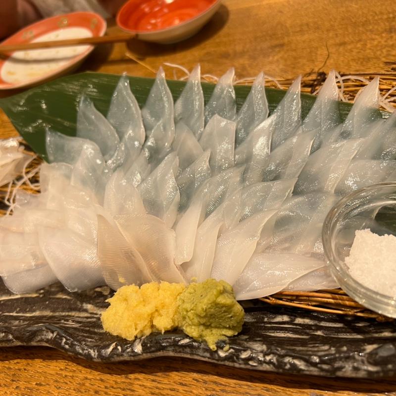 イカ姿造り(神楽坂イカセンター)