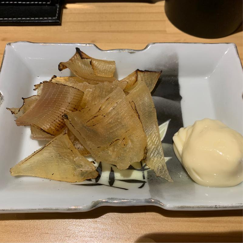 エイヒレ炙り(おでん　慎太郎)