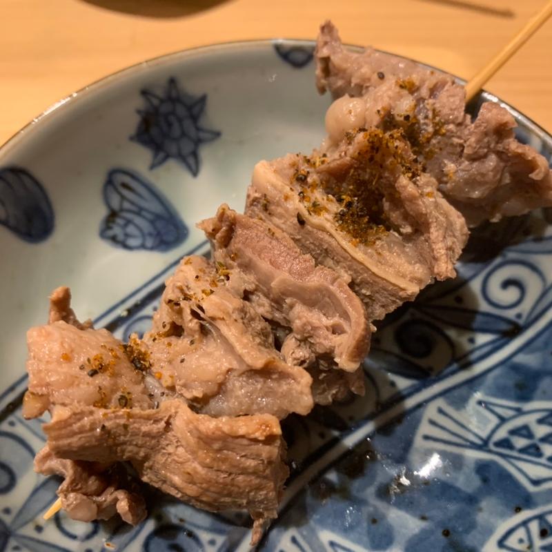 牛すじ串(おでん　慎太郎)