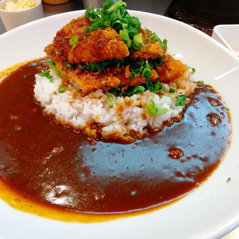ねぎカツカレー(正義のトンカツとカレー1号店)