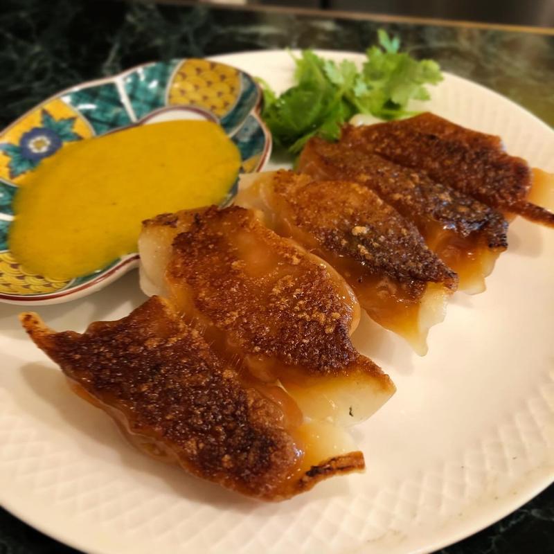 ラム肉の焼き餃子(再来)