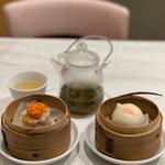 チャイニーズアフタヌーンティー(焼売、桃饅頭、ジャスミン茶)(MS. CASABLANCA)