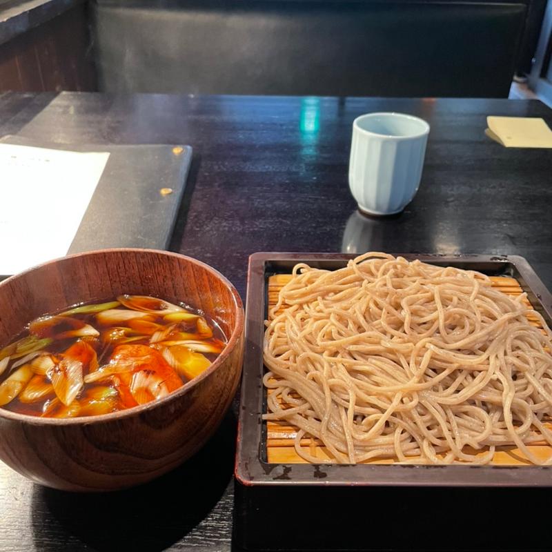 鴨せいろ(川上庵)