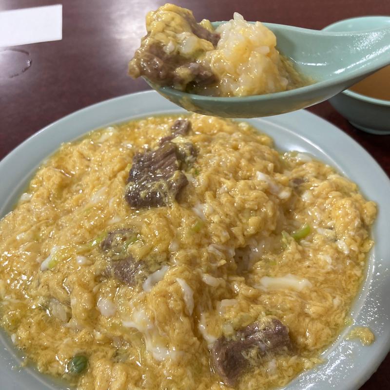 牛肉玉子飯(長崎飯店 高田馬場駅前店 （ナガサキハンテン）)