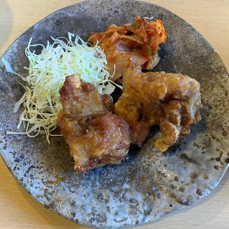 らんぷ特製唐揚げ定食(西梅田 らんぷ)