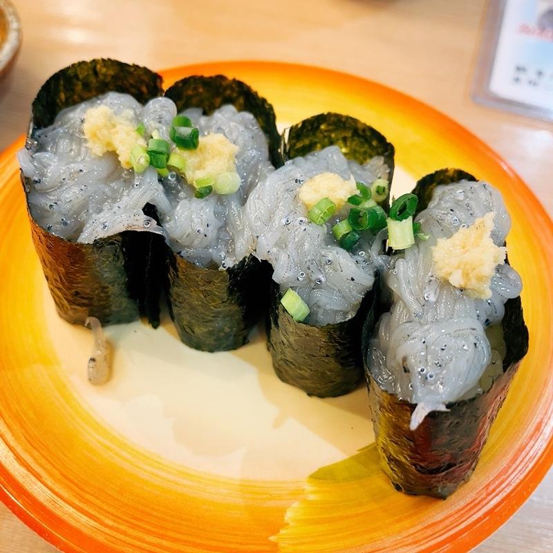 白魚の軍艦(余市番屋)