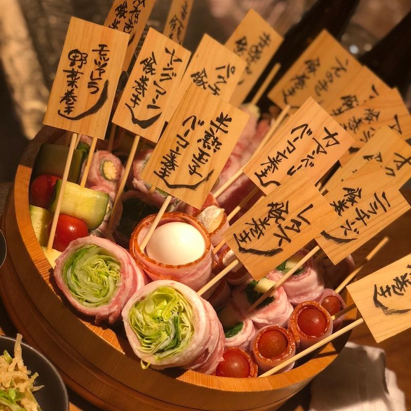 (やさい串巻き なるとや)