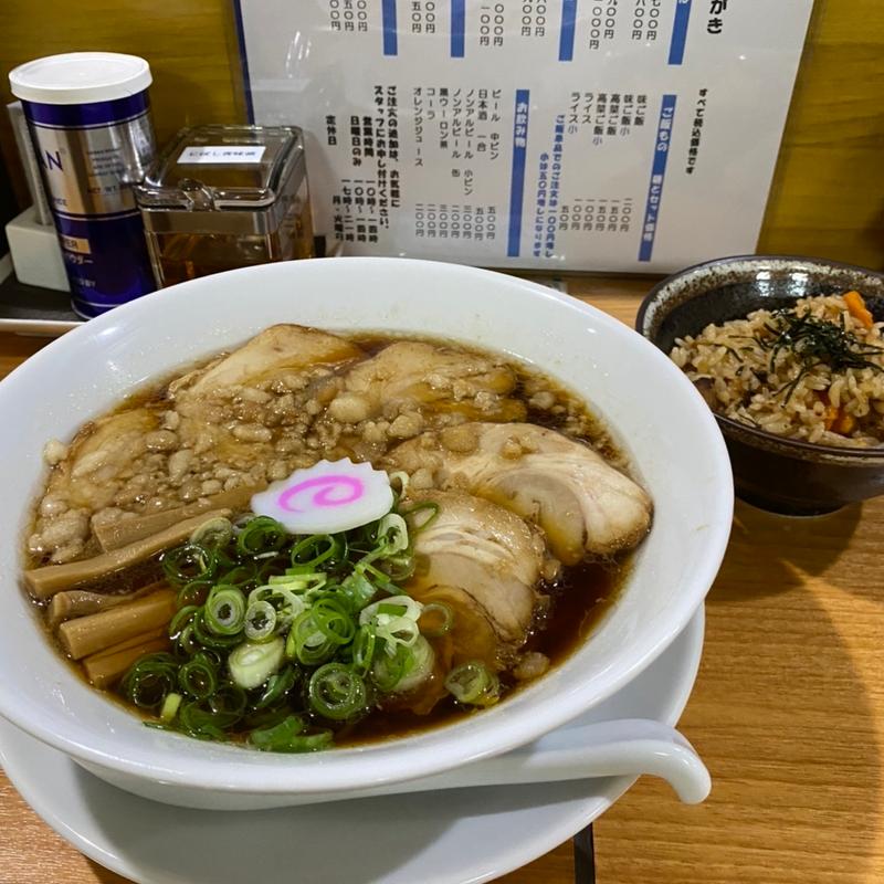 肉中華そば(瀬戸内中華そば一点張)