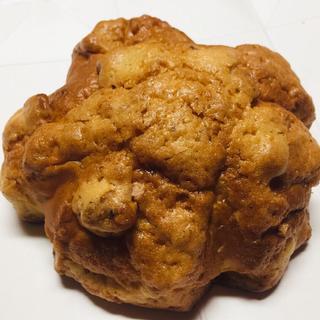 くるみクッキーメロンパン(パン工房 グラシア)
