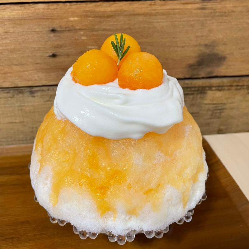 メロンみるく(かき氷専門店SANGO)