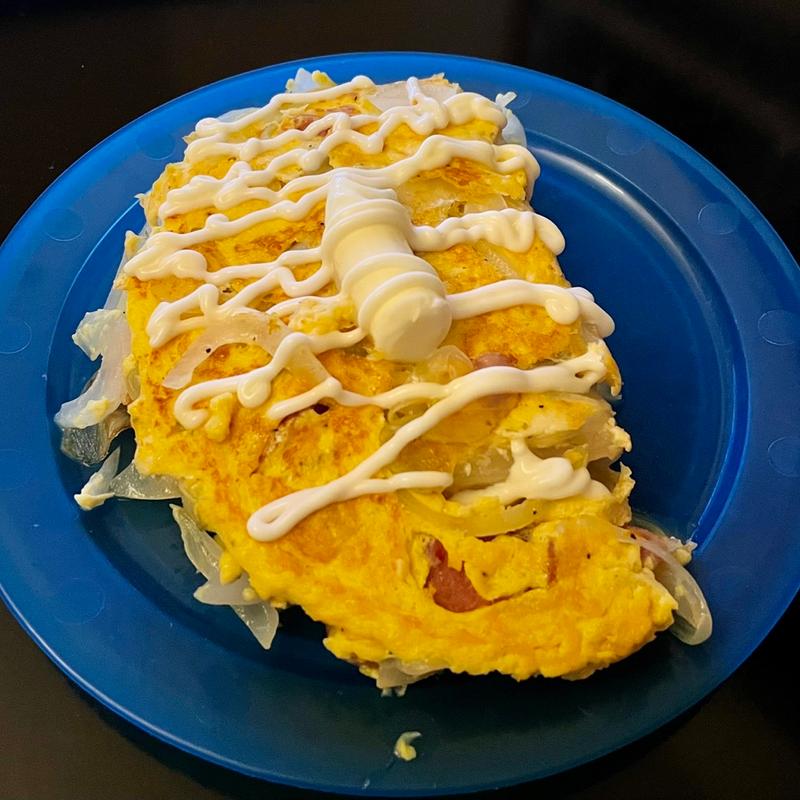 オムキャベ(自宅)