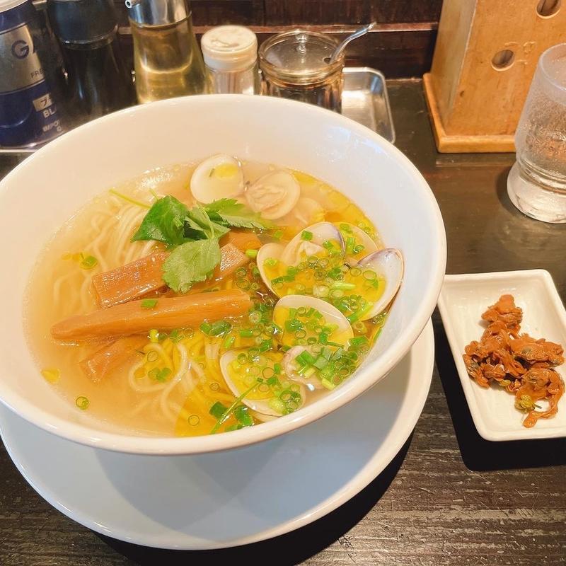 房州蛤ラーメン(柳麺まる重)