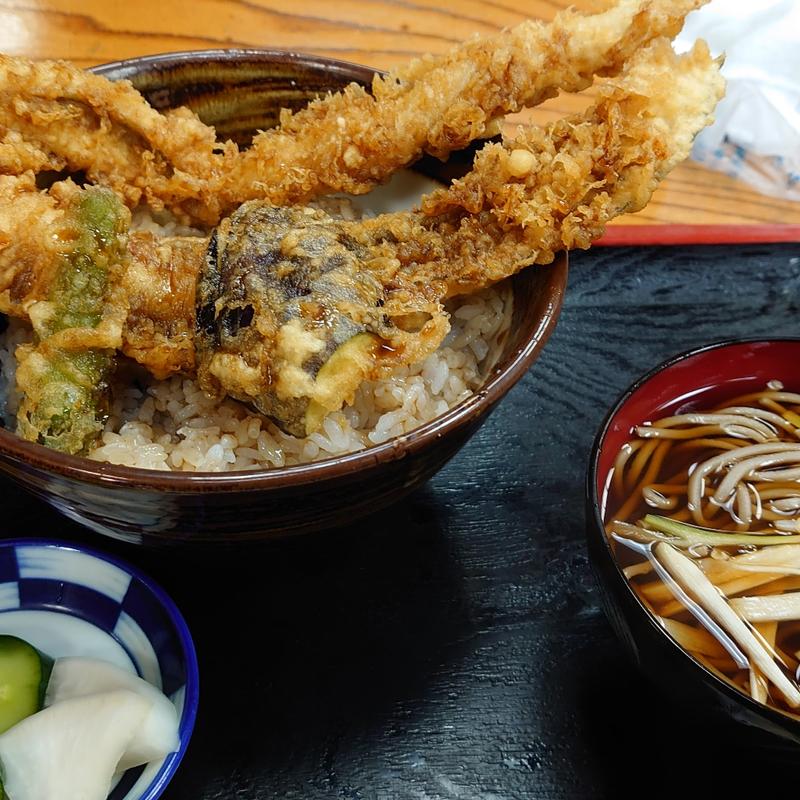 穴子天丼(鈴乃家)