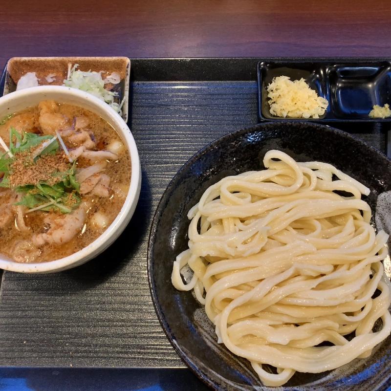 肉汁うどん 並(武蔵野うどん 竹國 富士見下南畑店)