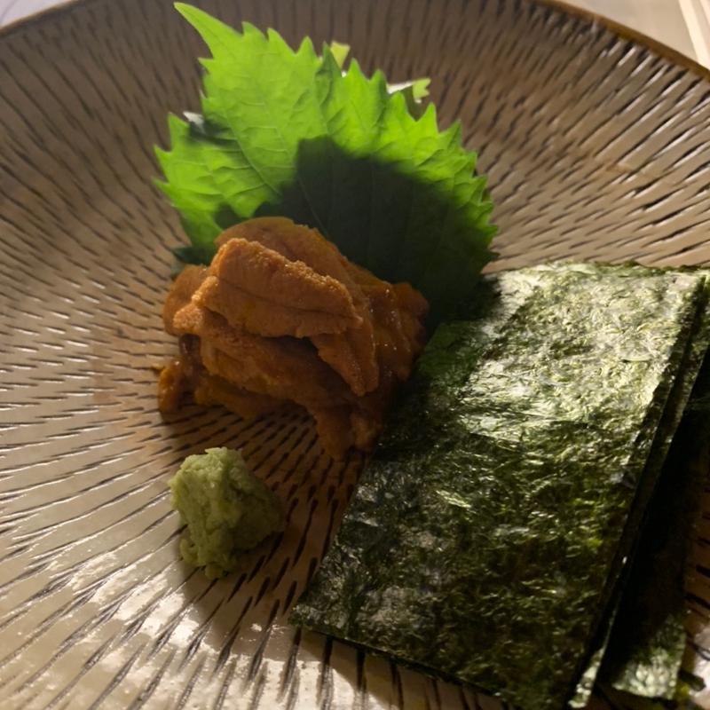 北海道雲丹刺身(北の魚)