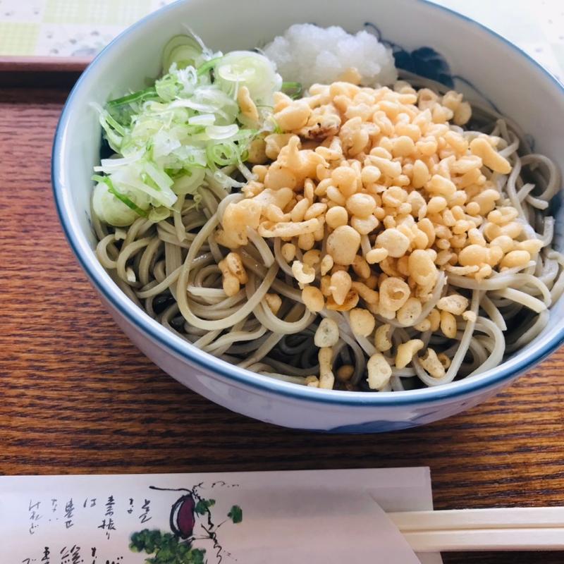 ぶっかけそば(そば小屋)