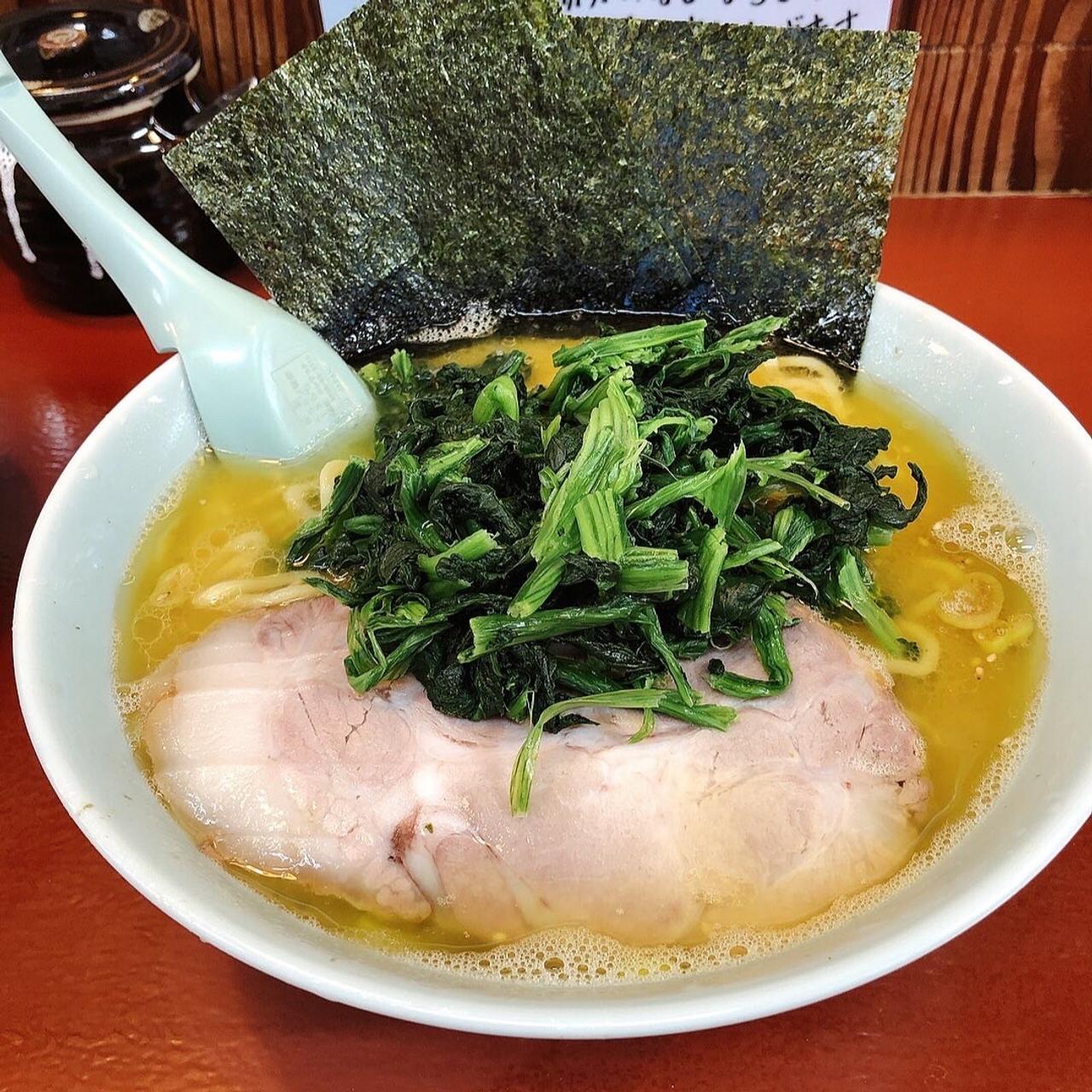 ラーメン中盛、ほうれん草増(横濱千家 開成町店)の口コミ一覧 | No.1のメニューが見つかる外食クチコミサービス《SARAH》