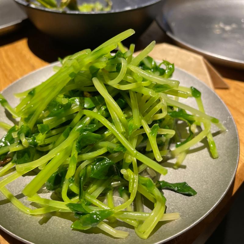 豆苗山椒オイルかけ(&bird)