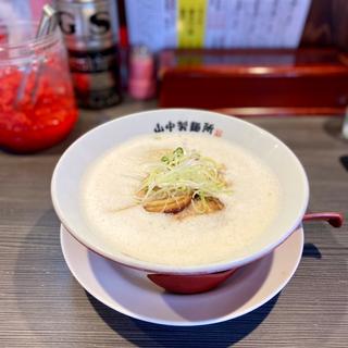 鳥豚白湯ラーメン(やまなか製麺所 Yamanakaseimenjo)