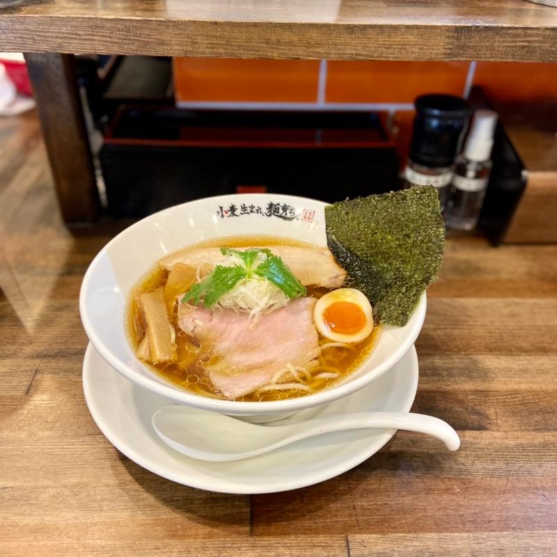 中華そば（旨味醤油テイスト）+特製トッピング(小麦生まれ、麺育ち。)