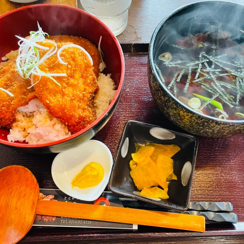 カツ丼・肉そばセット(かつ丸 津川店 )