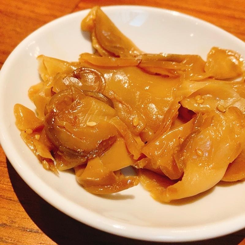 お通し（ザーサイ）(大和湯)