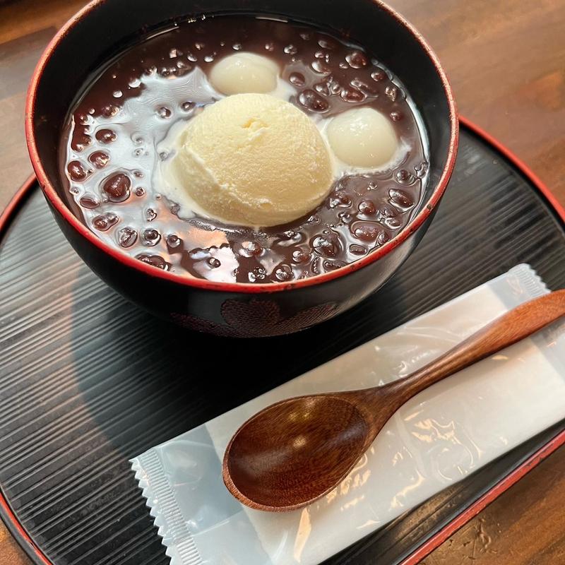 アイスぜんざい(大阪浪花家 )