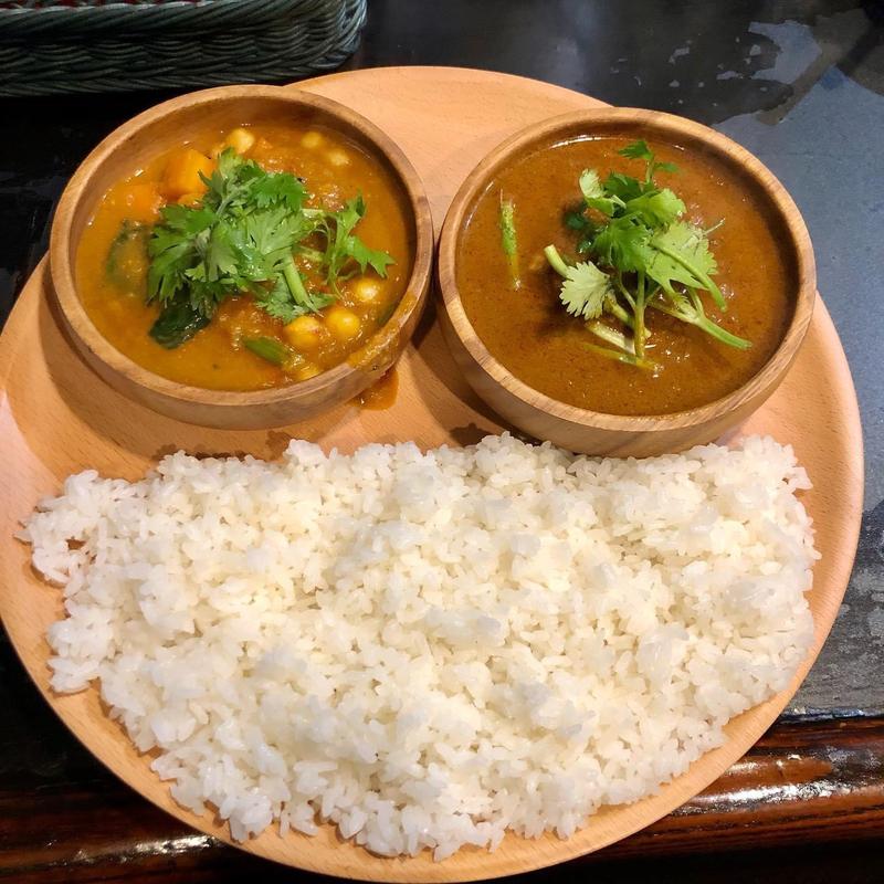 2種カレーセット(大江カレー)