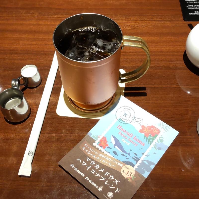 マウカメドウズハワイコナコーヒーブレンド(ドトール珈琲店 亀有駅前店

)