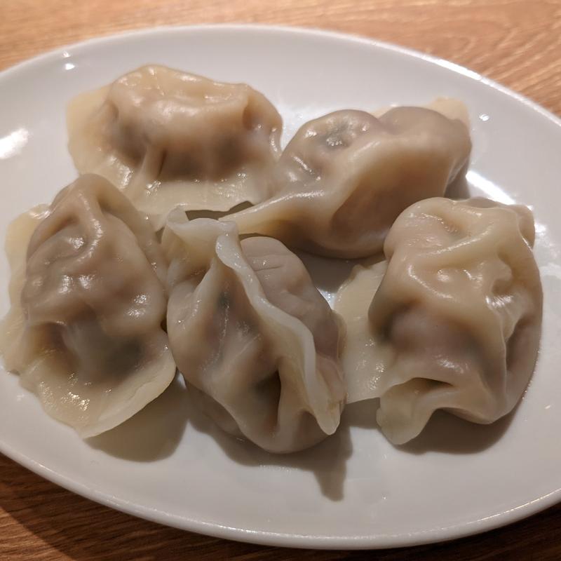 ぷりぷり海老水餃子(金の餃子酒場 恵比寿店)