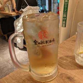 コーン茶ハイ(金の餃子酒場 恵比寿店)