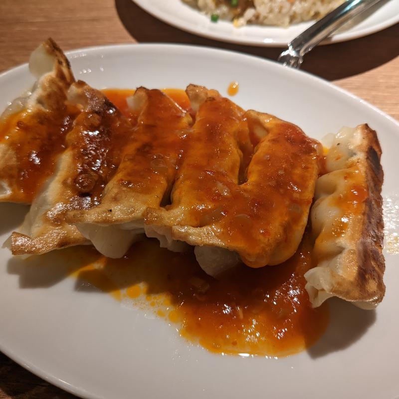 エビチリたれ餃子(金の餃子酒場 恵比寿店)