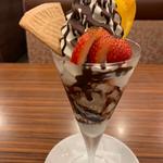 ソフトクリームパリパリチョコ(本庄珈琲うふふ )