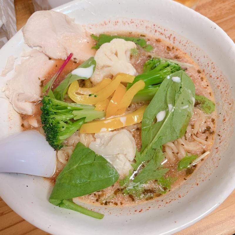 あっさりトマトラーメン(無化調らーめん 波の花 )