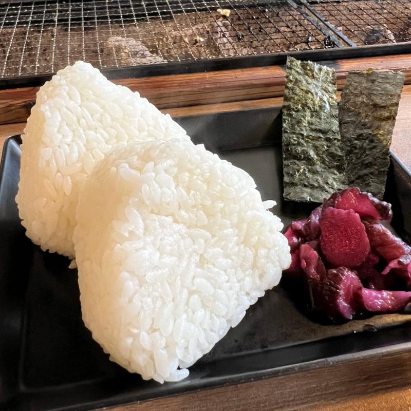 炭焼きおにぎり(SUMI TERRACE スミテラス)