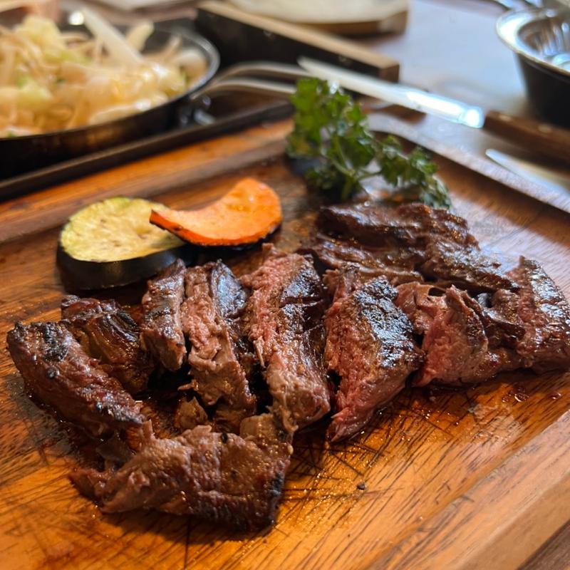 黒毛ハラミステーキ(SUMI TERRACE スミテラス)