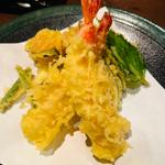 天ぷらの盛り合わせ