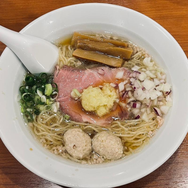 背脂生姜ラーメン（限定）(中華そば 七麺鳥 )
