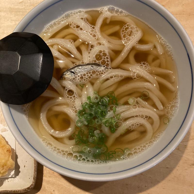 かけうどん(茶ぶ釜)
