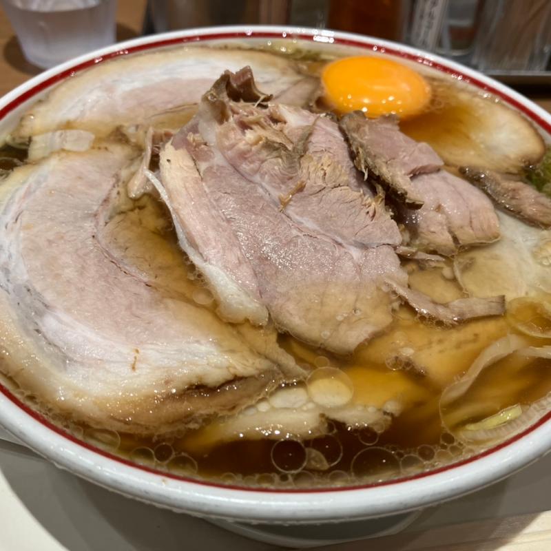 バラそば　醤油　卵黄(バラそば屋　川崎アゼリア店)