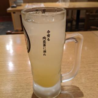 ばななレモンサワー(大衆食堂 安べゑ 大船店)